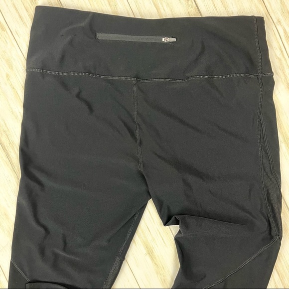 RBX Black Capri Leggings with Zipper Pocket Size Large - Picture 2 of 3
